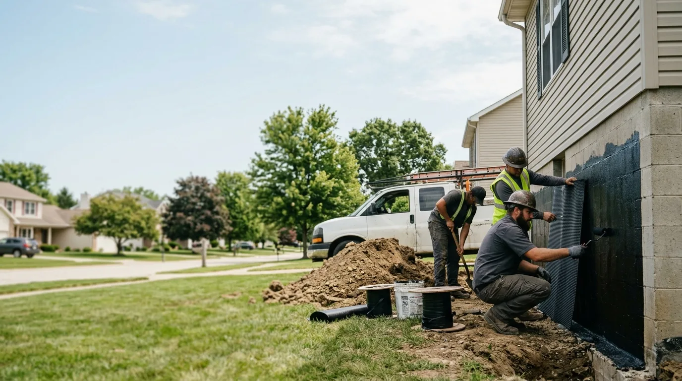 Basement Waterproofing in Mcleansboro, IL near me